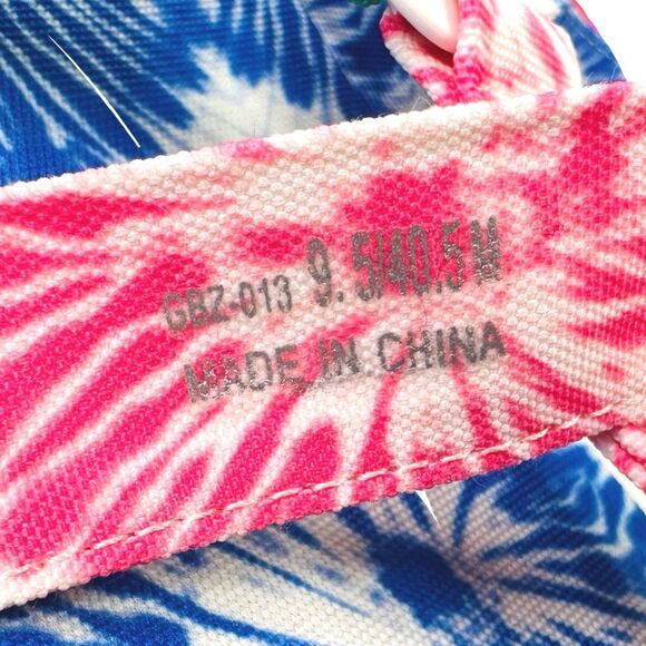 Dirty Laundry Goin’ Out Multicolor Tie Dye Chunky Platform Sandals - Size 9.5 - Picture 8 of 9